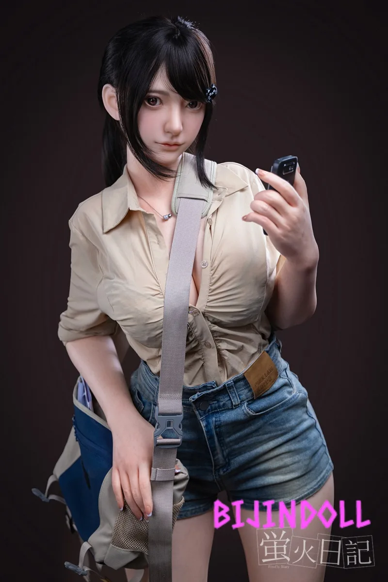 蛍火日記 蓮 164cm Gカップ フルシリコン製 ファッション 黒髪 等身大 ダッチワイフ